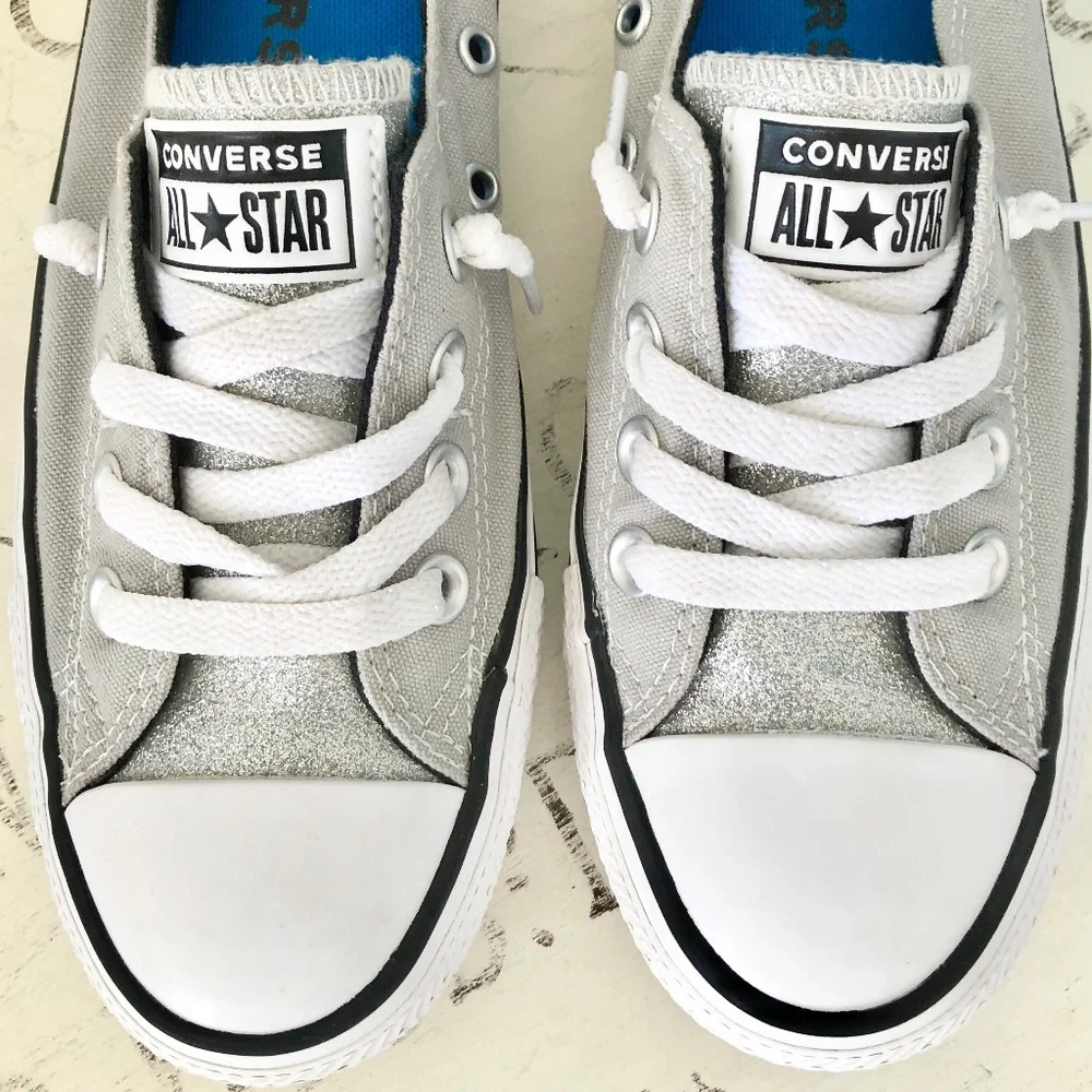 Converse, All Star, Shoreline, Classic, Slip On Sneakers, Womens, Size 6.5, Grey - Picture 4 of 16